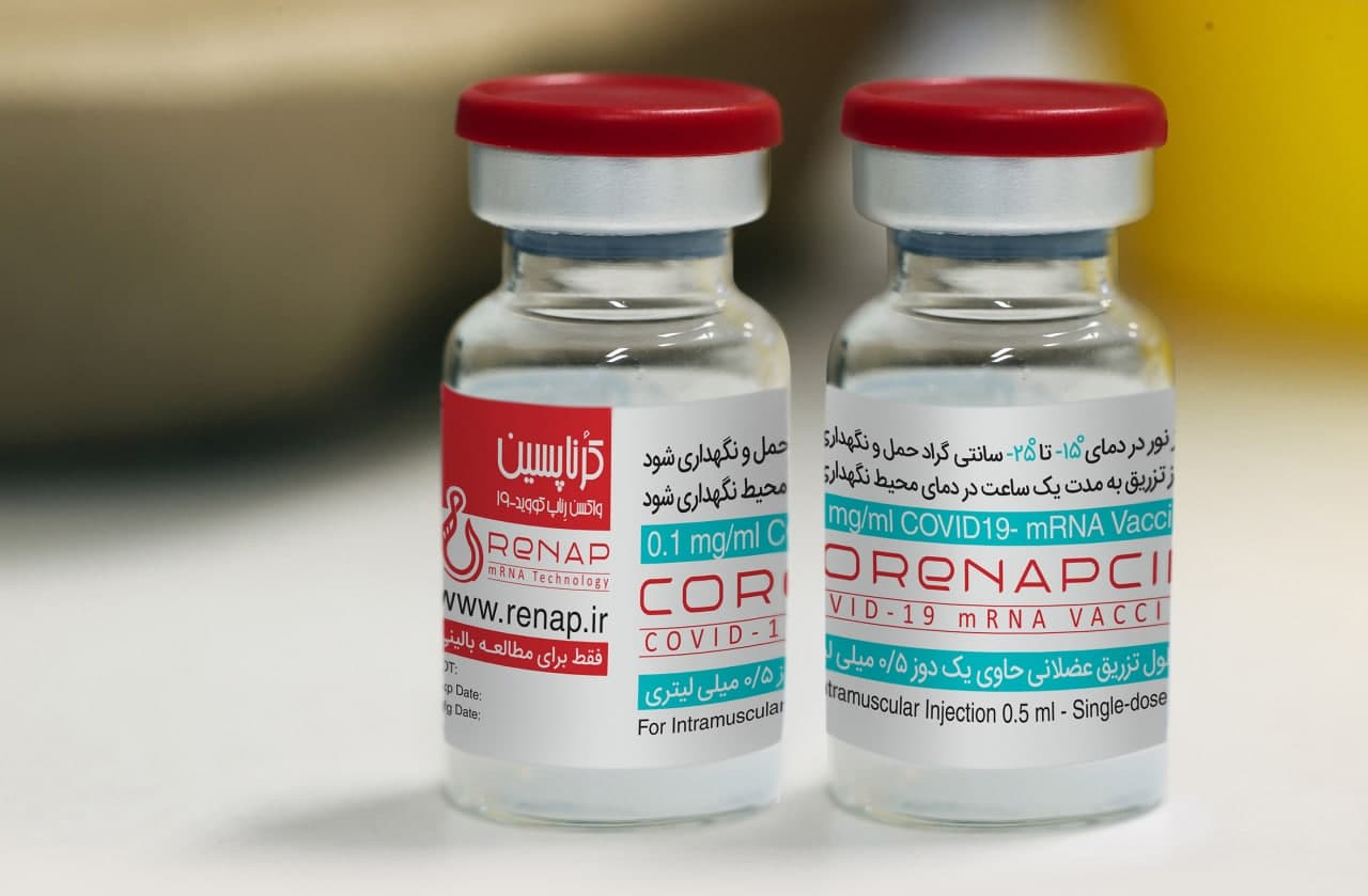 کُرِناپسین، نخستین واکسن MRNA ضد کرونا ایرانی