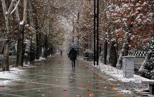 بارش برف و باران در ۱۲ استان کشور از روز چهارشنبه