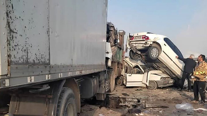 تصادفات سومین عامل مرگ و میر در ایران / ایربگ خودروها در تصادف بهبهان باز نشد