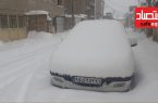 به علت بارش سنگین برف ادارات اردبیل تعطیل شد