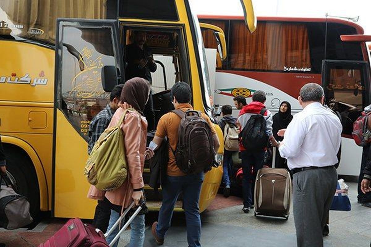 مسافرت بیش از ۵ میلیون نفر در نوروز با اتوبوس