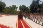 استقبال رسمی رئیسی از رئیس جمهور قزاقستان