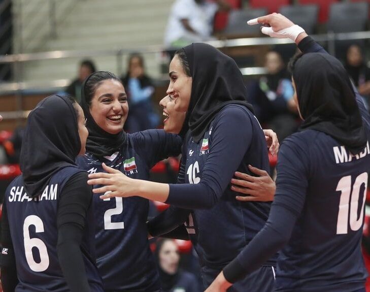 صعود والیبال زنان به فینال بازی‌های کشورهای اسلامی