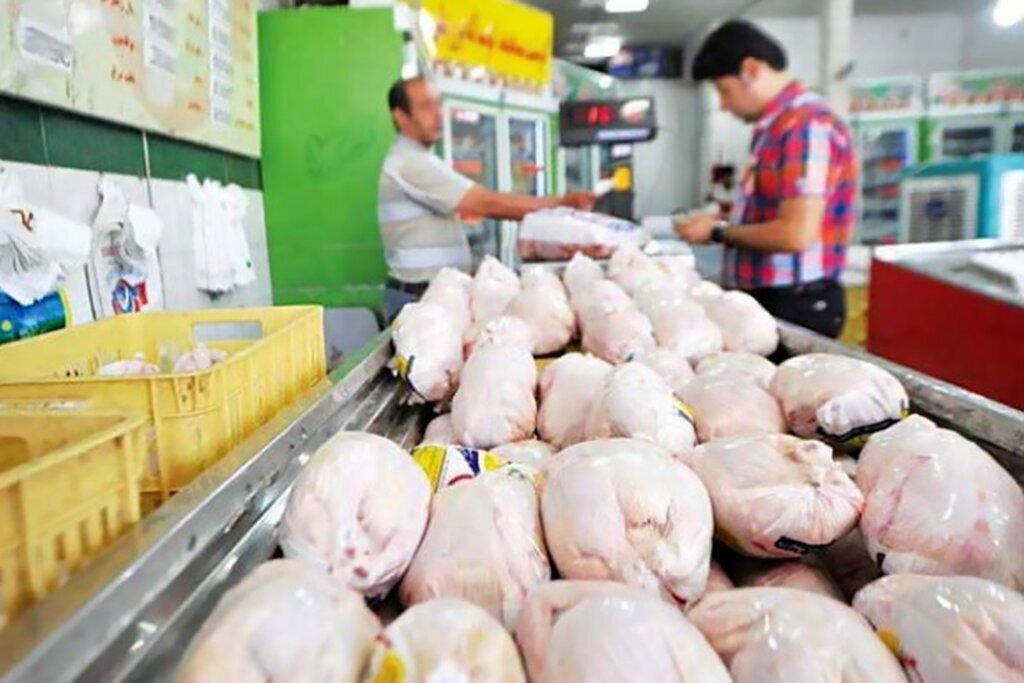 افزایش قیمت مصوب مرغ گرم به ۶۳ هزار تومان