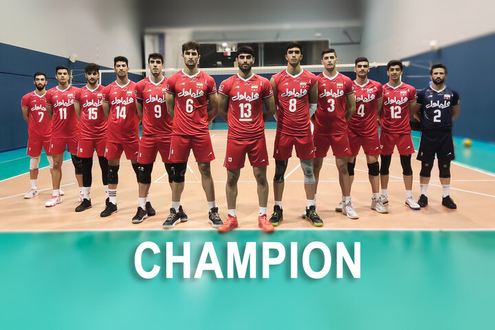 جوانان والیبال ایران بر سکوی قهرمانی آسیا ایستادند