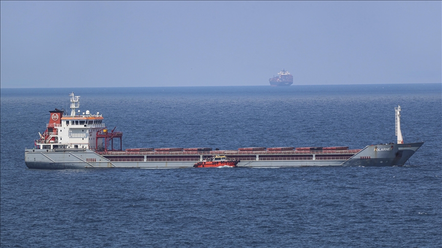حرکت کشتی ۶۰ هزار تنی ذرت از اوکراین به مقصد ایران