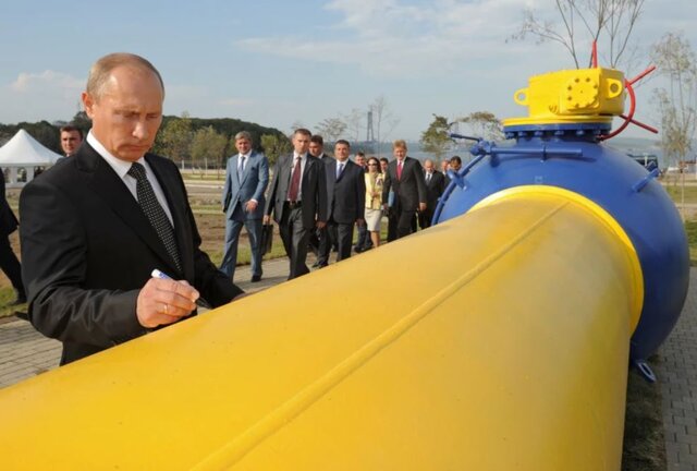 تهدید روسیه برای قطع کامل عرضه گاز/ افزایش قیمت گاز اروپا با تشدید جنگ انرژی