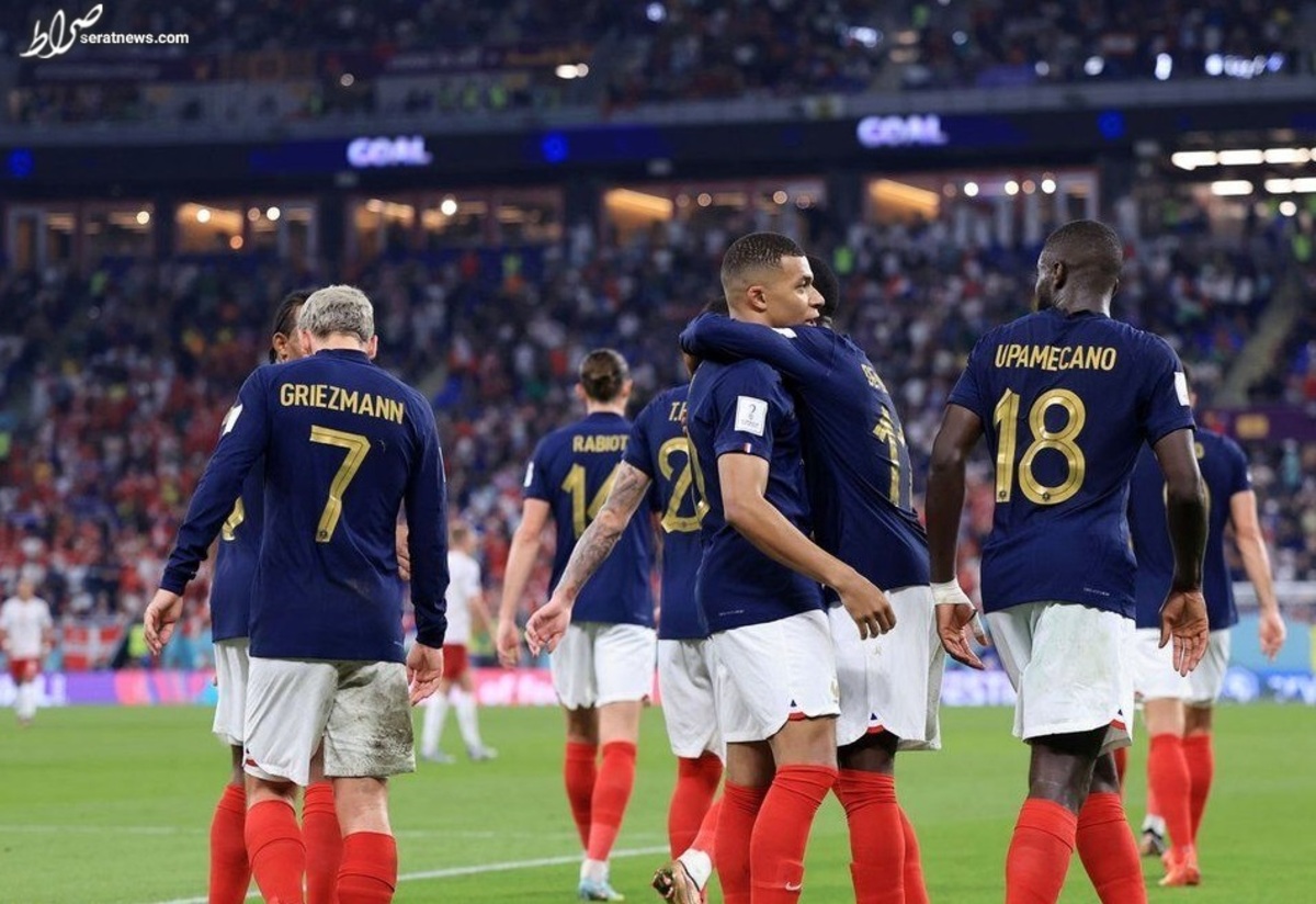 فرانسه اولین صعود کننده به دور یک هشتم
