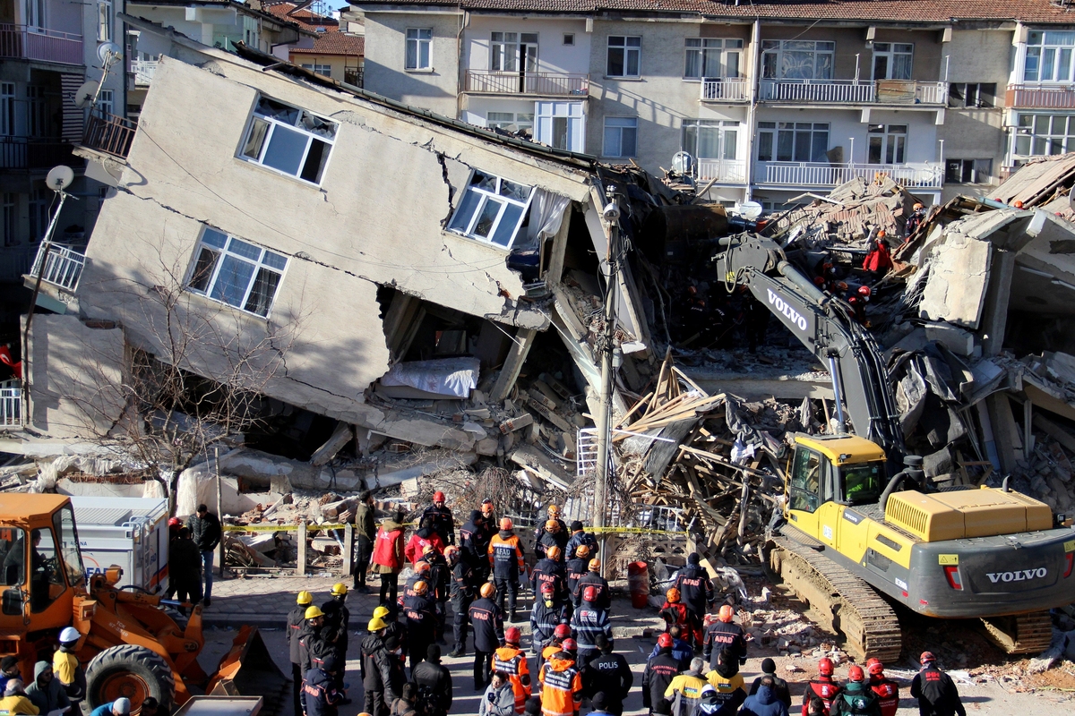 زمین لرزه هولناک ۷/۸ ریشتری در ترکیه