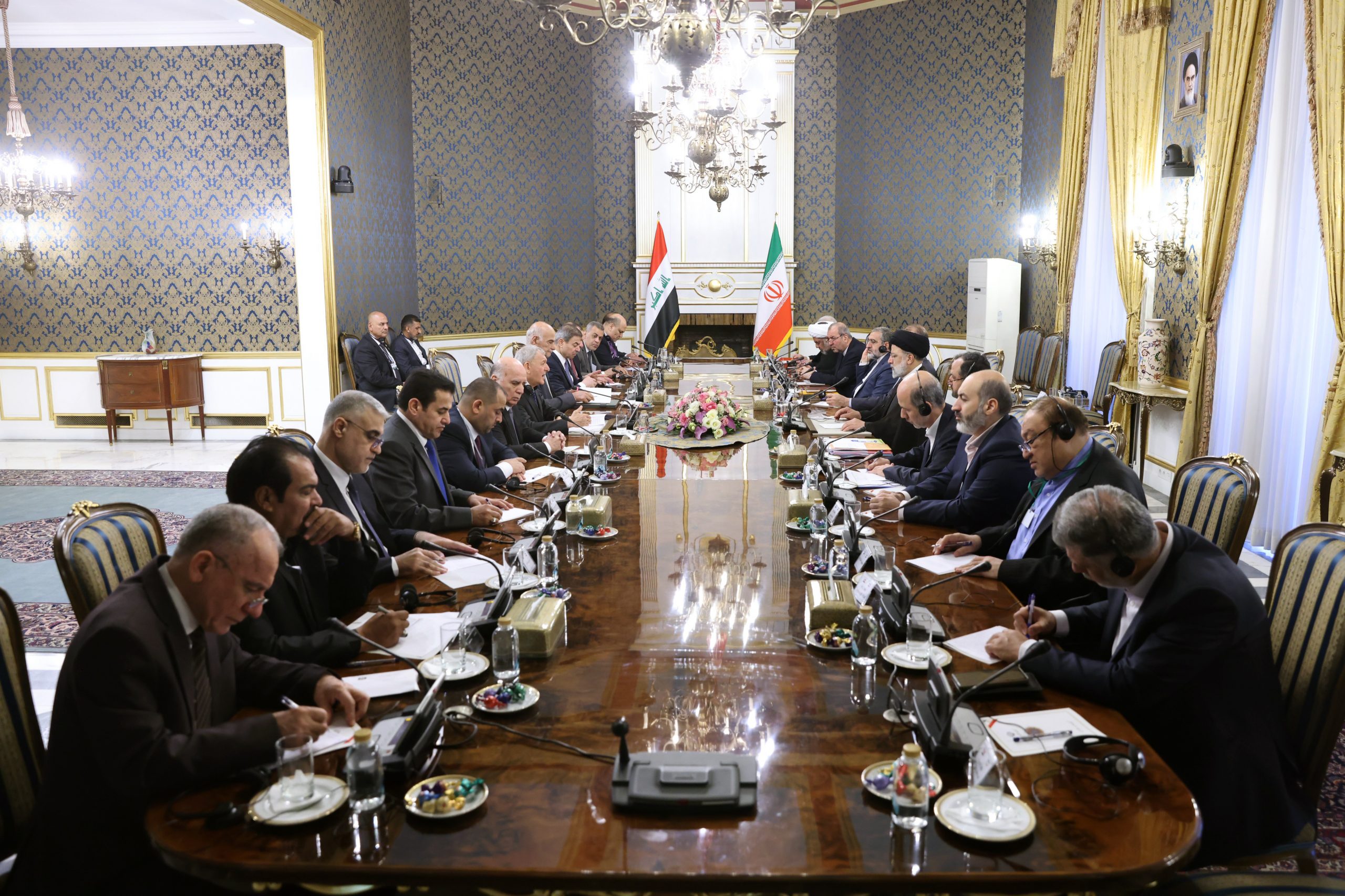 رئیسی: ظرفیت‌های زیادی برای توسعه روابط ایران و عراق وجود دارد