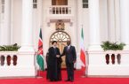 استقبال رسمی ویلیام روتو از رئیس جمهور ایران در کاخ ریاست جمهوری کنیا