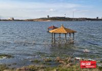 افزایش سطح آب دریاچه شورابیل+عکس