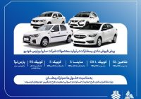 پیشفروش عادی و مشارکت در تولید محصولات گروه سایپا از هفته آینده آغاز میشود + بخشنامه